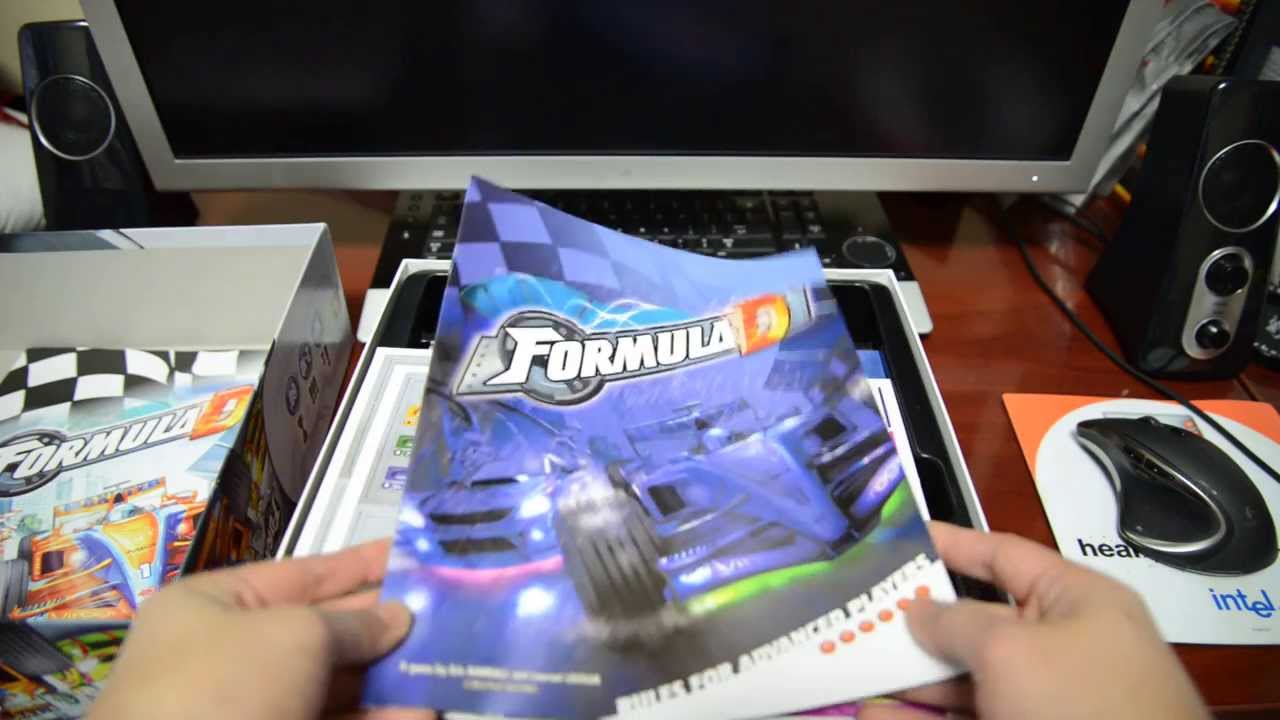 Formula D Boardgame - Unboxing