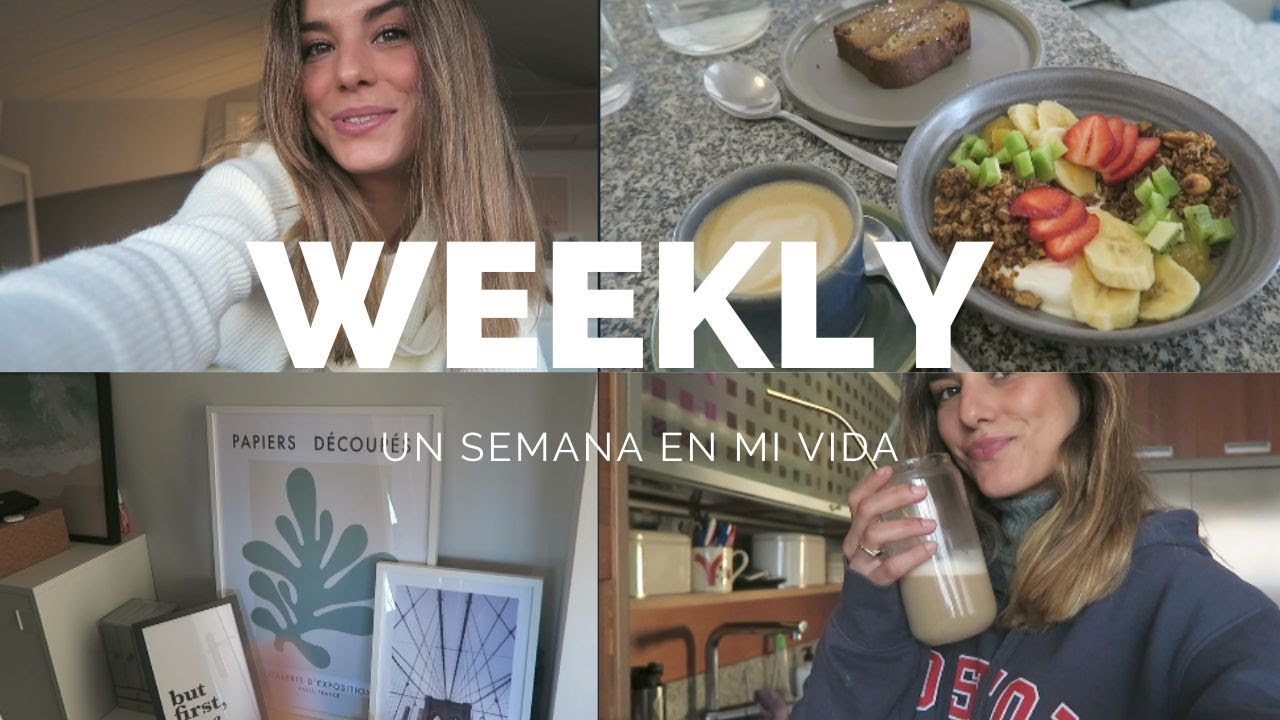 UNA SEMANA CONMIGO- días de rutina, nueva deco, trabajo, deporte y una cita conmigo misma!!