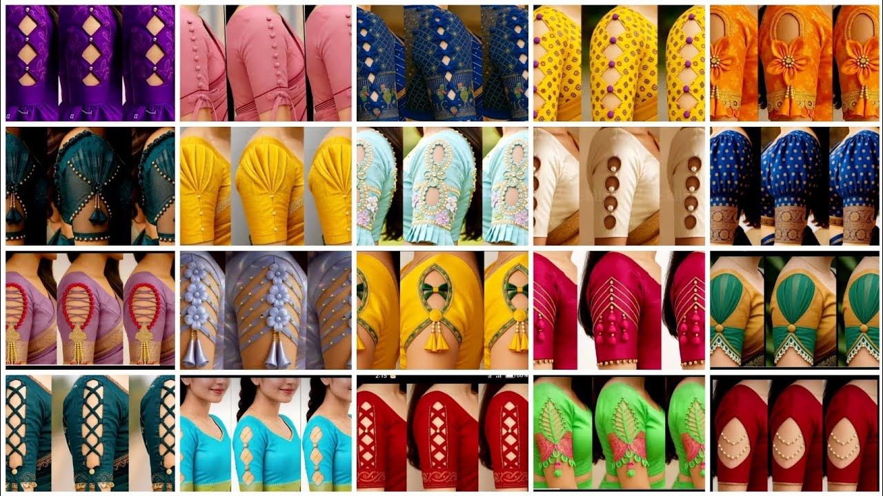 Blouse sleeves design 2025/baju ke designs/aastin designs/बाजू में खूबसूरत डिजाइन/sleeve designs