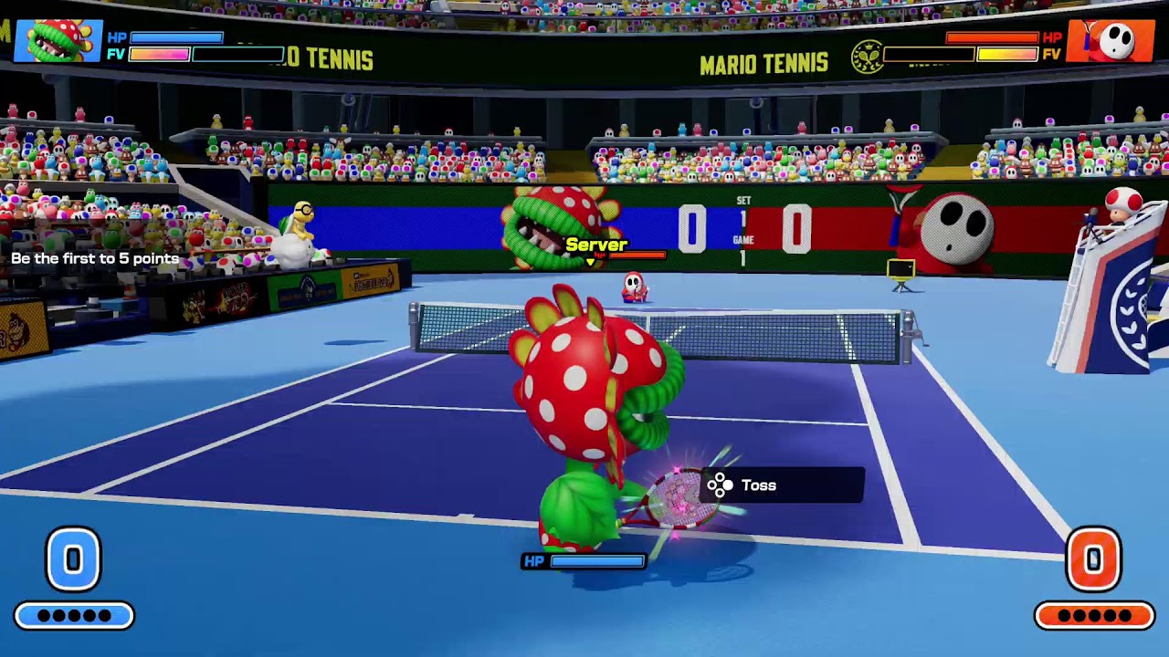 (NS2) Mario Tennis Fever Trial Towers  stream