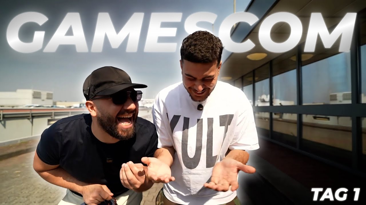 Wir fahren DIE GAMESCOM GEGEN DIE WAND🚧🔥 GAMESCOM IRL mit Mert | Tag 1