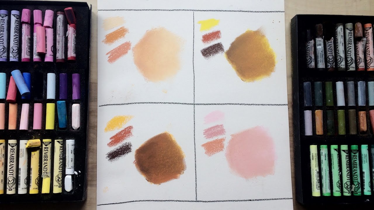 HOW TO: Working In Chalk Pastel | Skin Tones