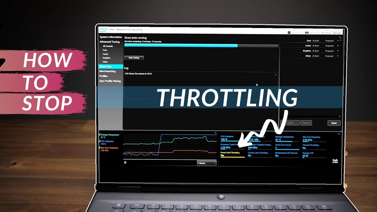 Stop Power Limit & Current Limit Throttling | Intel XTU [Permanent Fix] 🔥🔥