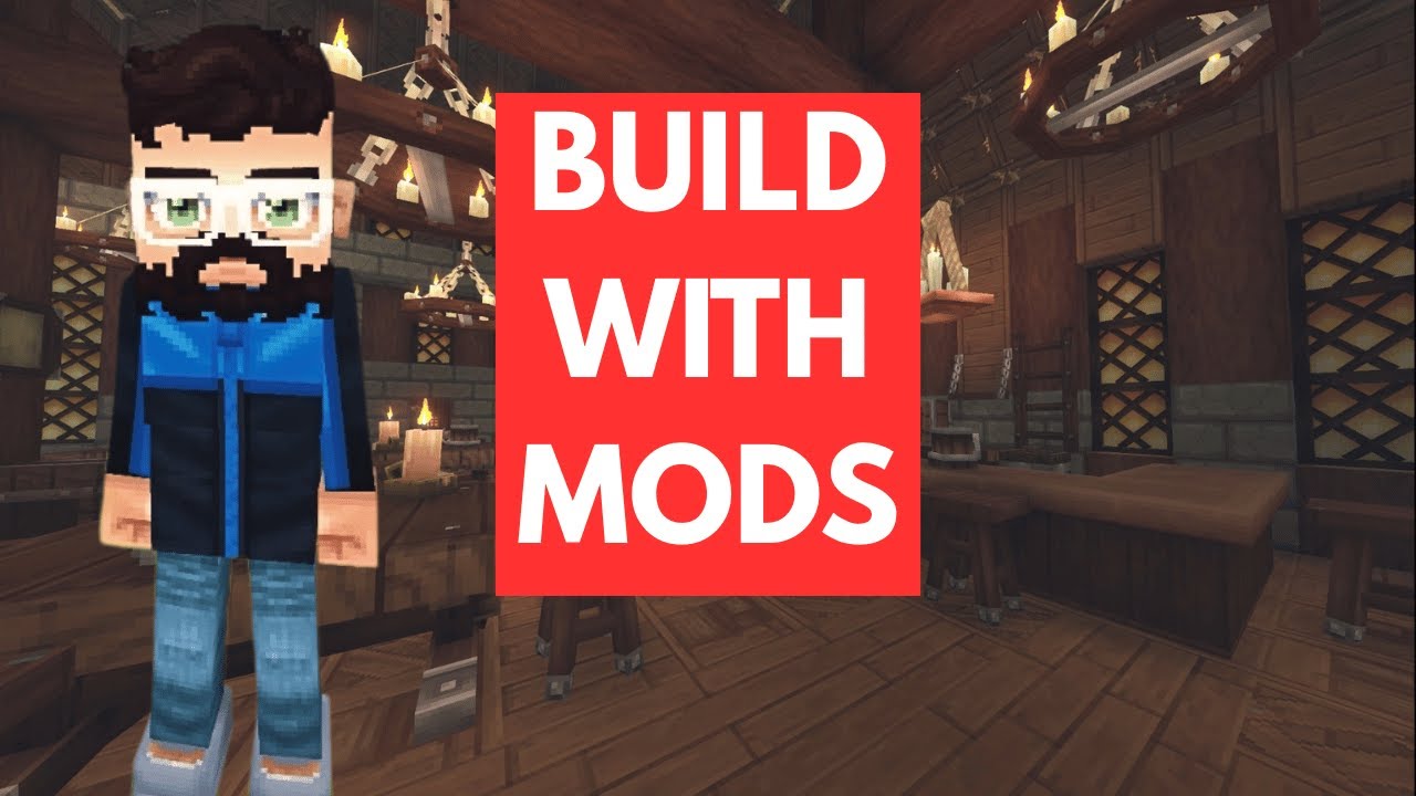 BUILDING IN HYTALE WITH MODS