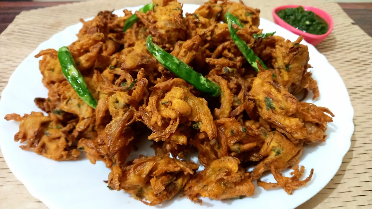 Sirf Besan Aur Pyaz Se Banaein 100% Kurkure Pakode | Pyaz Ke Pakode | Onion Pakodi | Bhajia Recipe