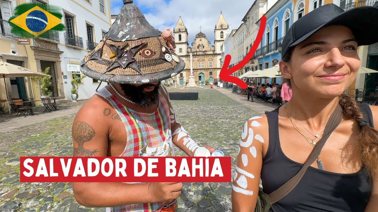 👉🏽¿Peligrosa? ¿Vale la pena? 🤔 UN PEDAZO de AFRICA en BRASIL - Recorremos Salvador de Bahía