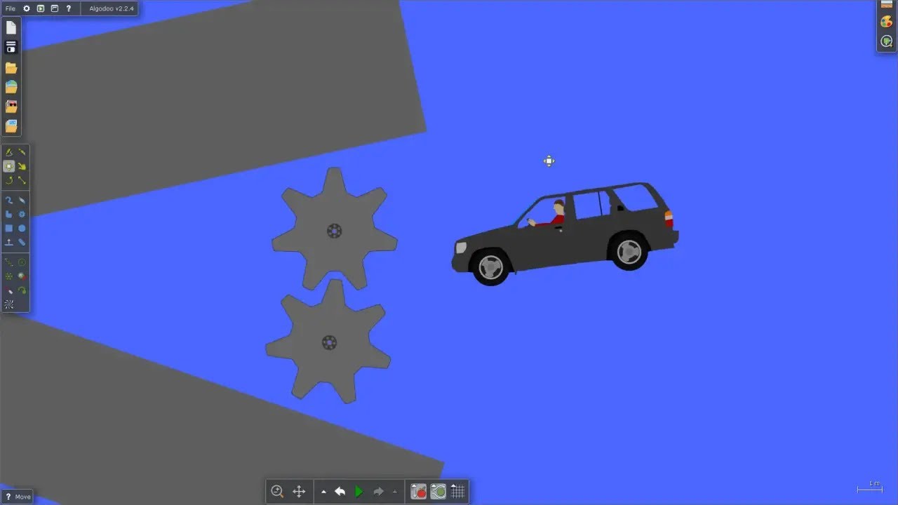 Mini Video Phun Algodoo Destruction #3