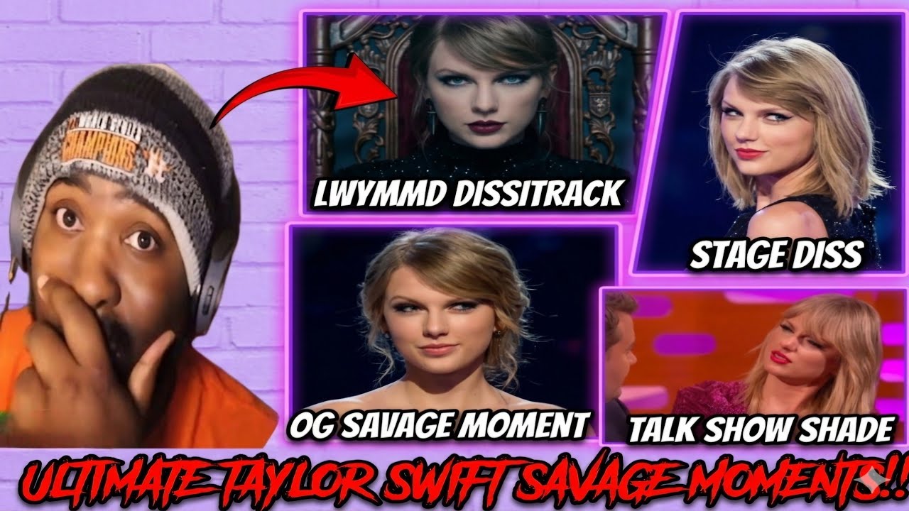 TAYLOR SWIFT SAVAGE AND FUNNY MOMENTS (REACTION!!)
