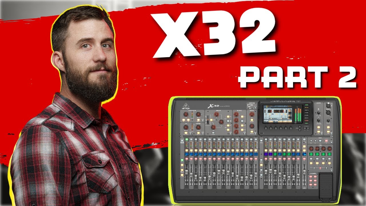 TUTORIAL: Behringer X32 & Compact |PART 2| Effects & Mix Busses
