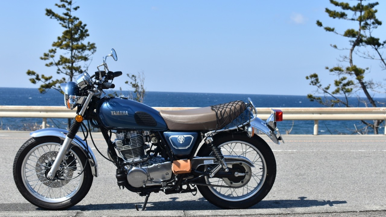 【SR400 Exhaust Sound】国道42号線を通って潮岬へ