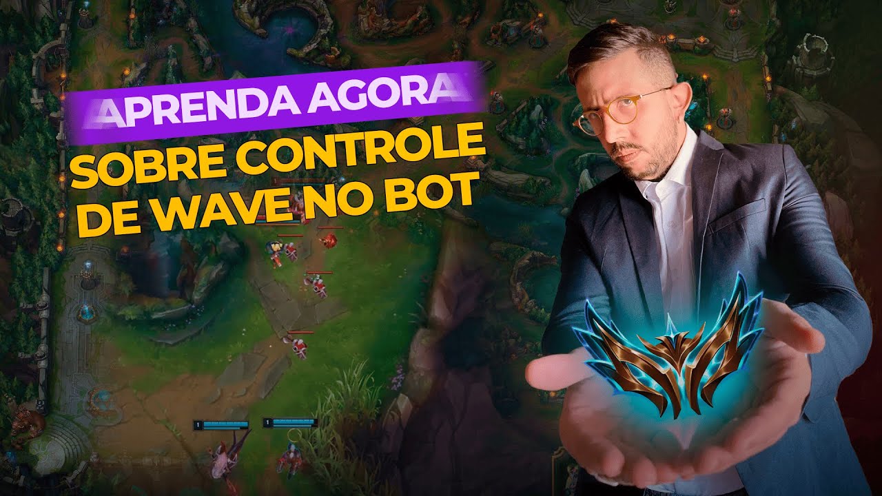 APRENDA AGORA! Controle de wave no BOT #leagueoflegends #leagueoflegendsbrasil