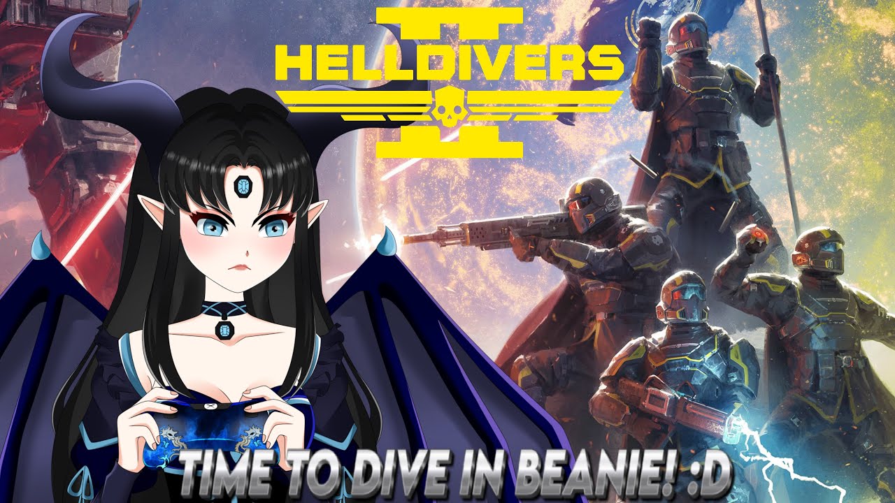 HELLDIVERS 2: Totally non-chaotic dive trip with Mando and Beanie! #helldivers2 #vtuber #gaming
