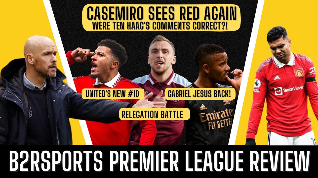 DID CASEMIRO DESERVE A RED?! | JESUS IS BACK | THE RELEGATION BATTLE CONTINUES | B2R PODCAST #3