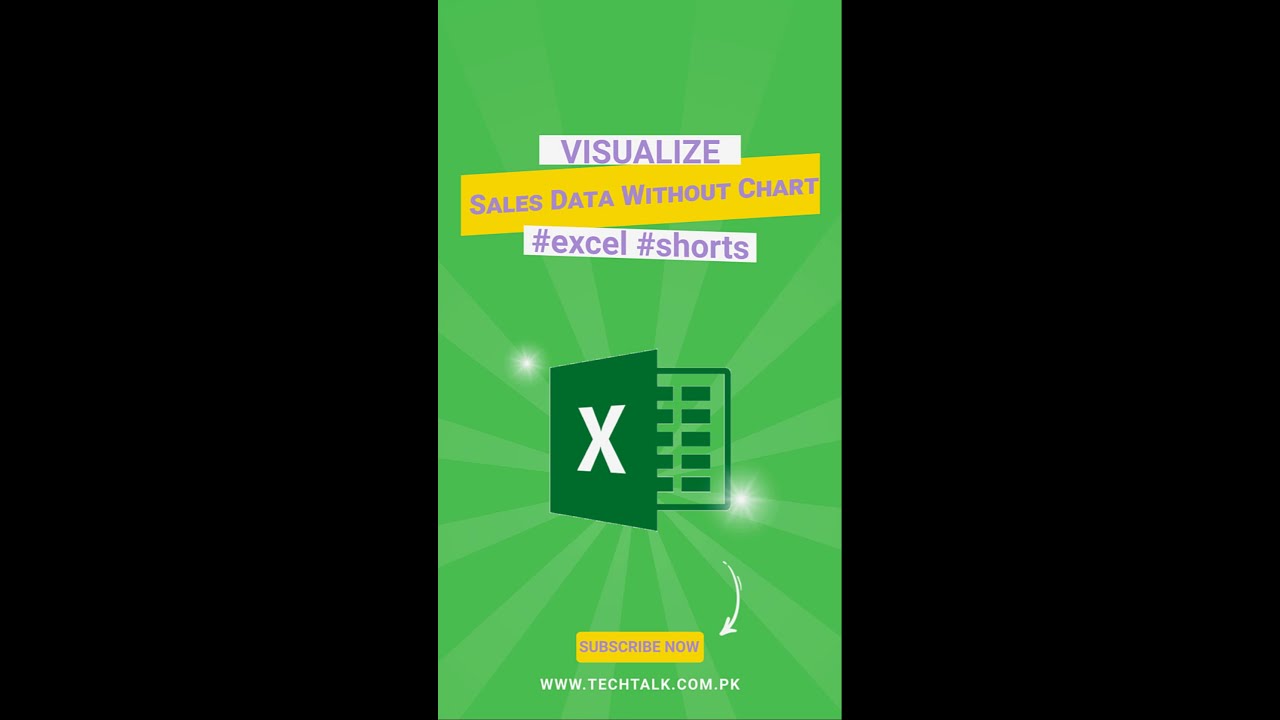 Visualize Sales Data Without Chart 