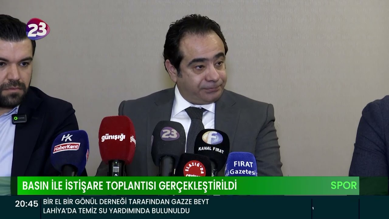 BASIN İLE İSTİŞARE TOPLANTISI GERÇEKLEŞTİRİLDİ