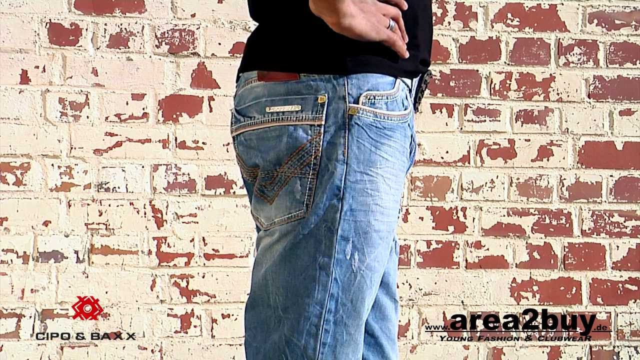 area2buy.de Cipo & Baxx Jeans C-595 Blau HD Video