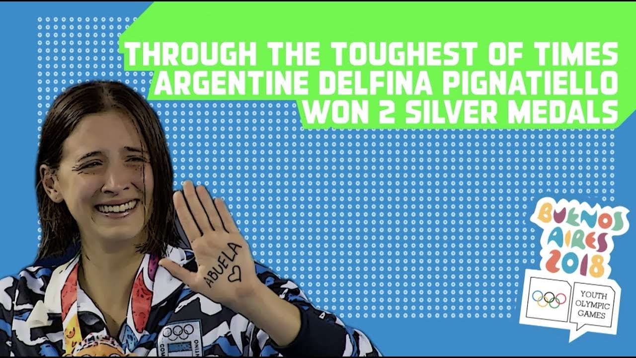 Delfina Pignatiello: winning medals despite tough times!