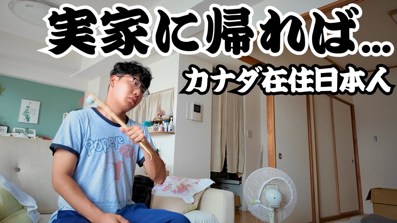 【リアル】海外在住者が実家に帰るとこんなんですわ（私の場合）