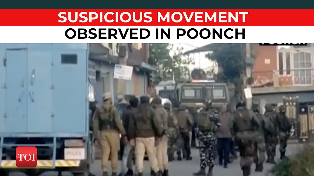 Jammu and Kashmir LATEST: Security forces launch Search Operation in Poonch after suspected movement