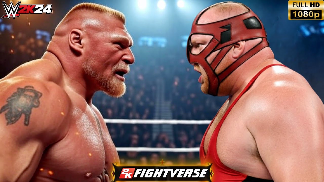 Брок Леснар против Вейдера &mdash; Разрушительный матч мечты на WrestleMania | WWE 2K24