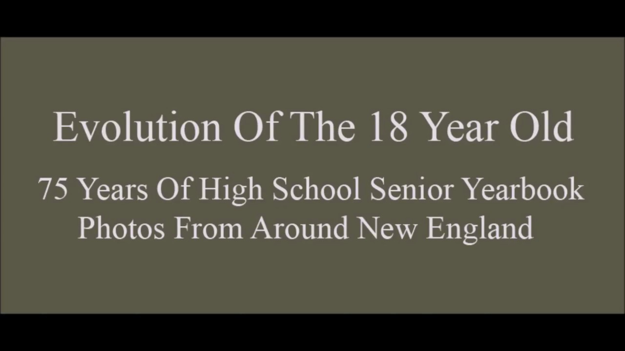 Evolution Of The 18 Year Old
