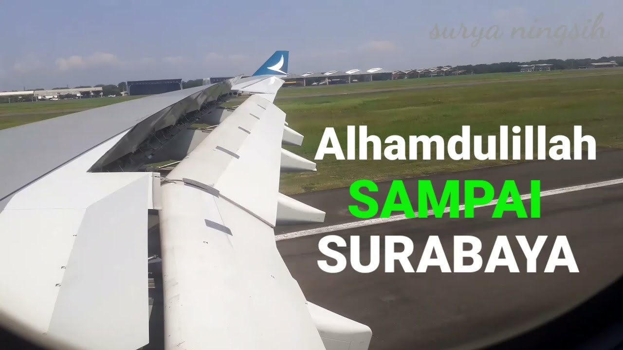 HONGKONG TO SURABAYA|PESAWAT|CATHAY PACIFIC