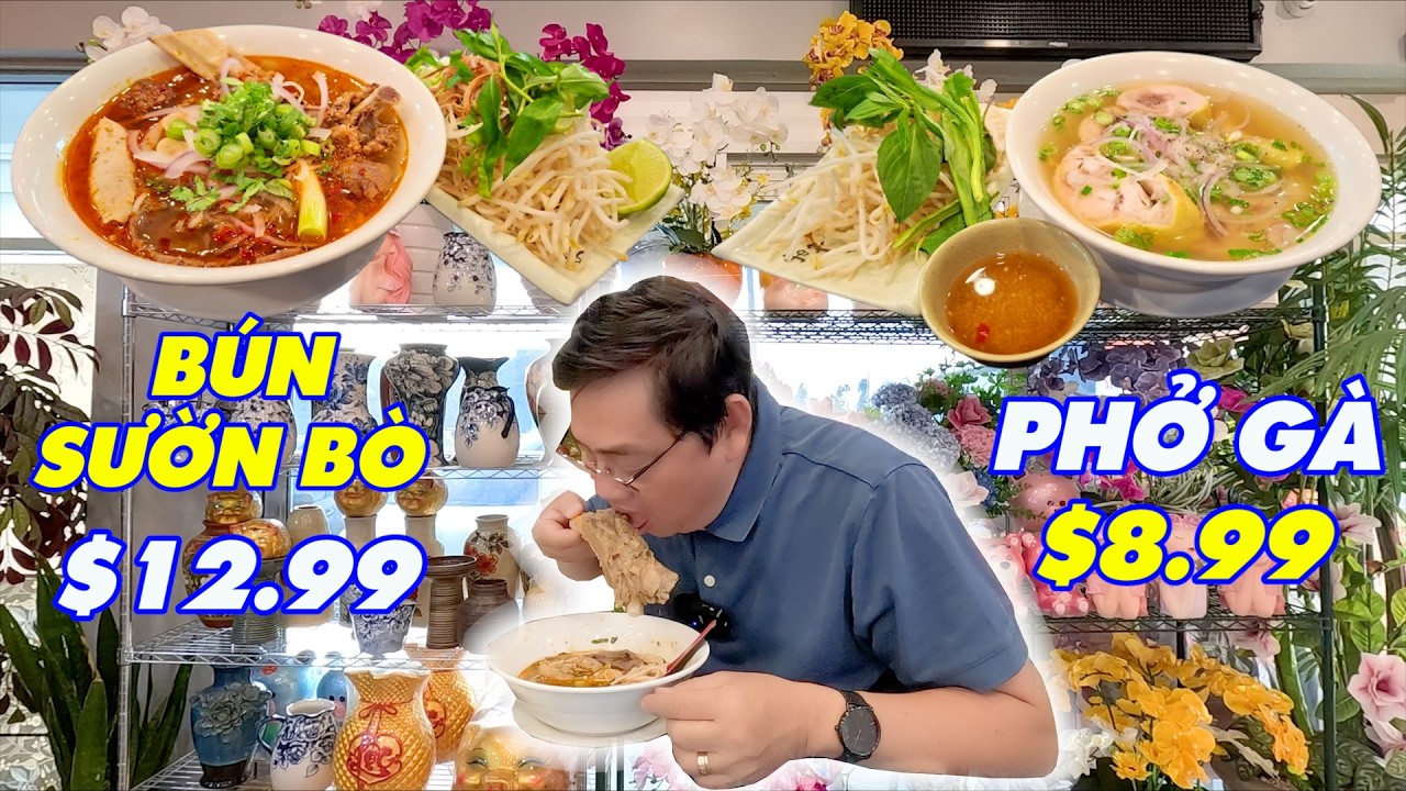 Tiệm ở Garden Grove mới ra các món $8.99 và các món mua 2 tặng 1, 3 tặng 1, Phở gà, 777 restaurant
