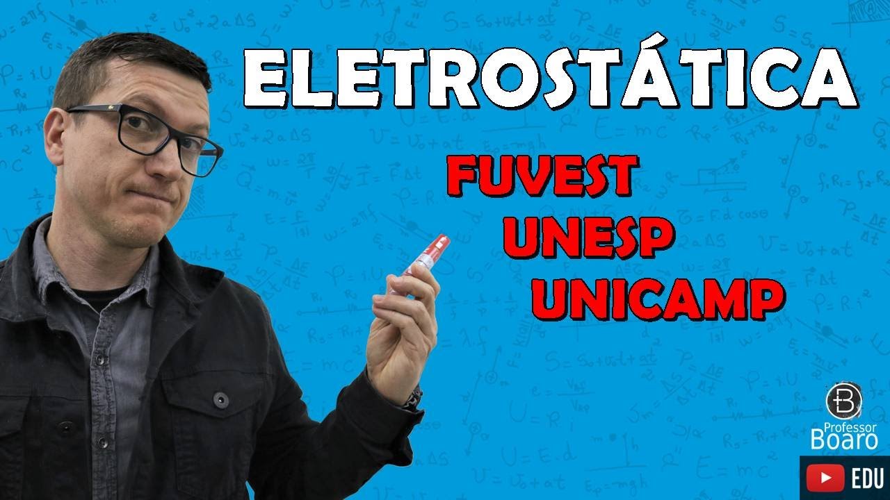ELETROSTÁTICA | FUVEST - UNESP - UNICAMP 2023 | Professor Boaro