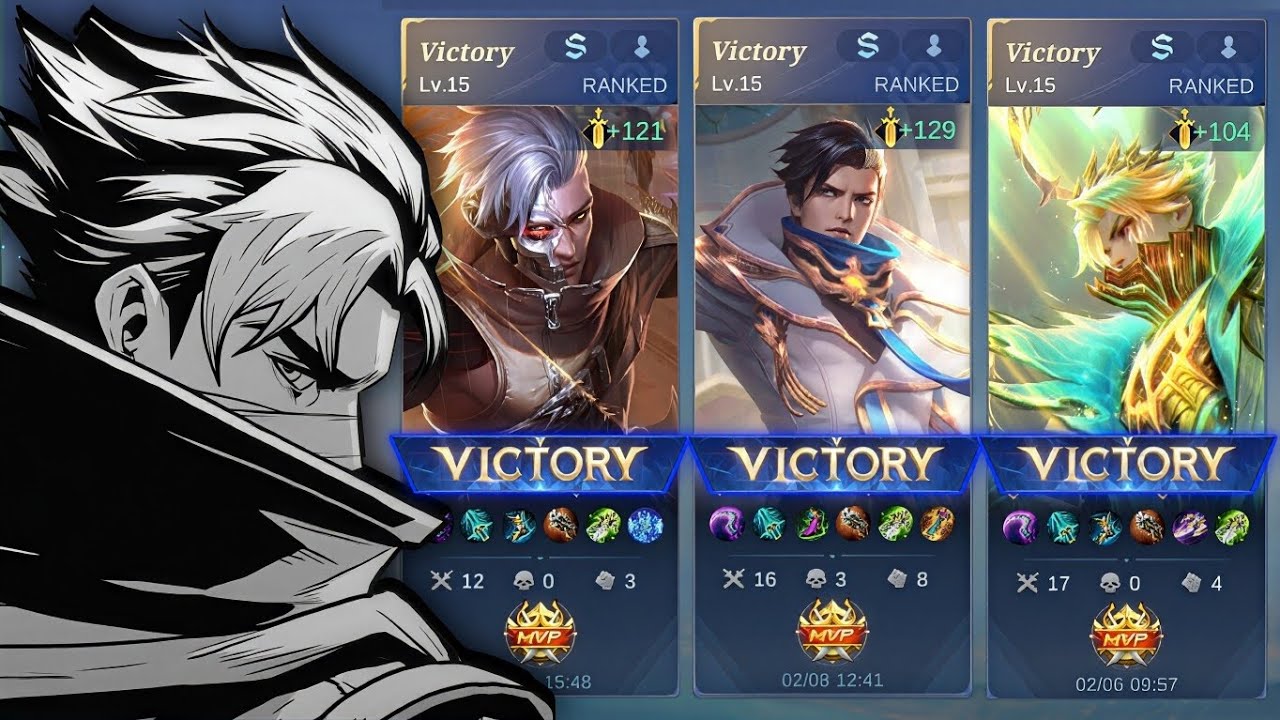 GRANGER BEST BUILD AND EMBLEM IN PATCH NOW ! AUTO MVP STREAK IN RANKED ! (Solo Ranked)🔥