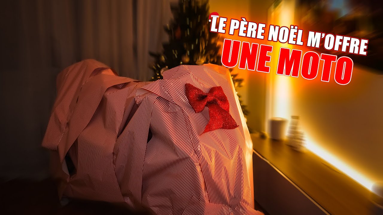 JE RECOIS UNE MOTO INTROUVABLE À NOËL 🎁🎄🧑‍🎄