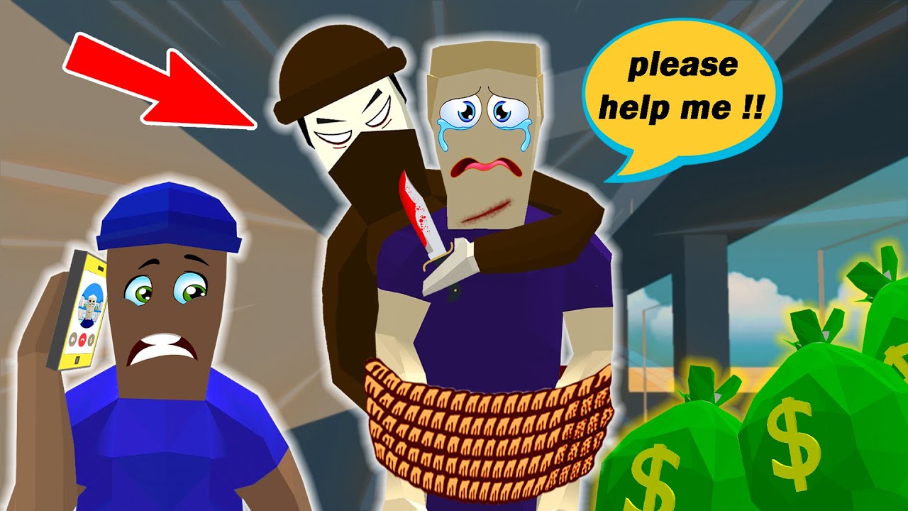 richie was kidnapped 😱😱 | dude theft wars