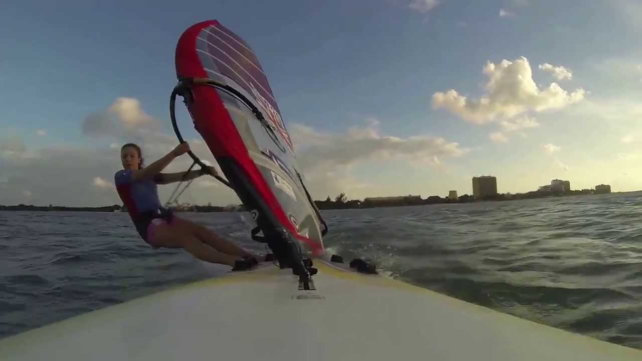 Izzy Hamilton RS:X Cozumel Windsurfing Training Camp