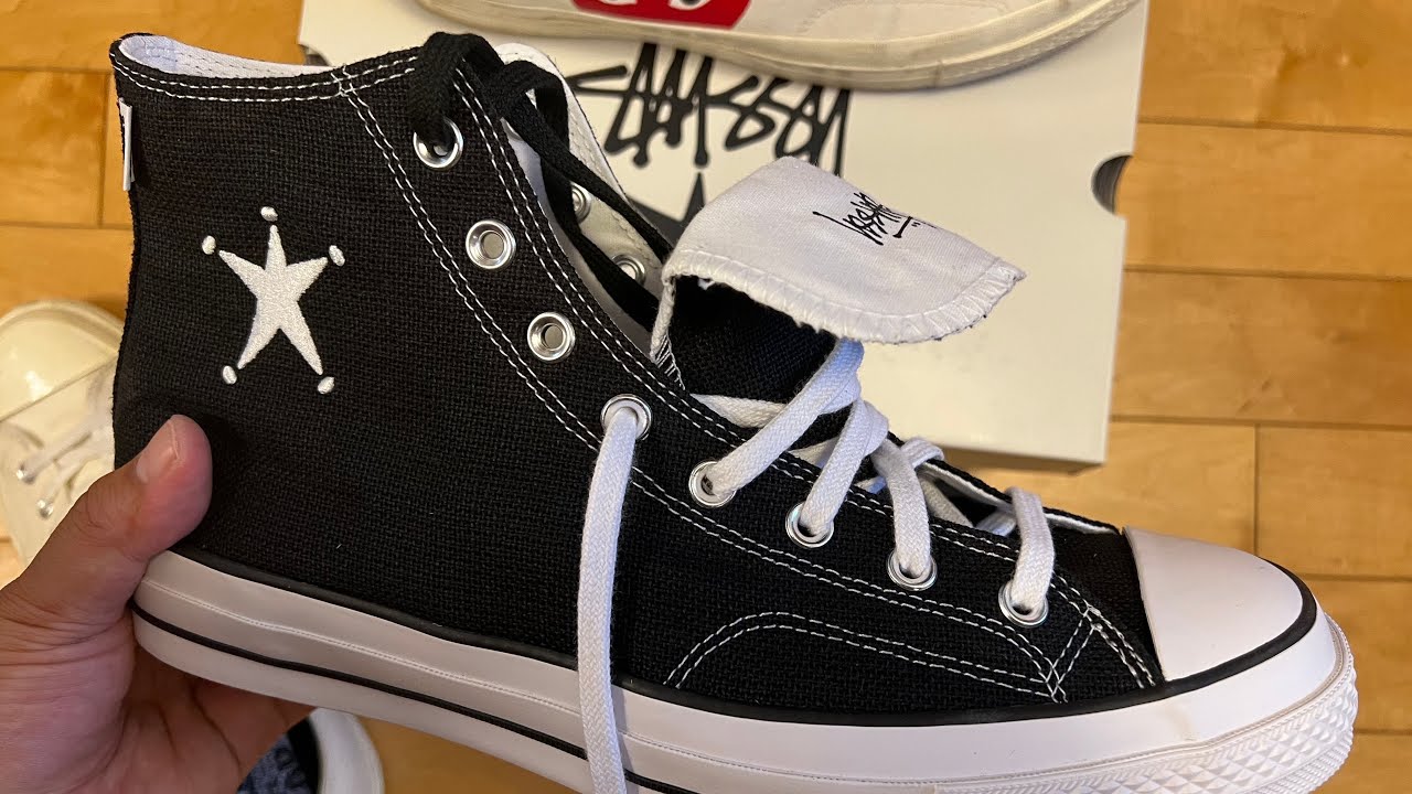 UNBOXING Stussy x Converse Chuck 70 Hi One Star & What To Do With Sneakers That Aren't Hype Anymore