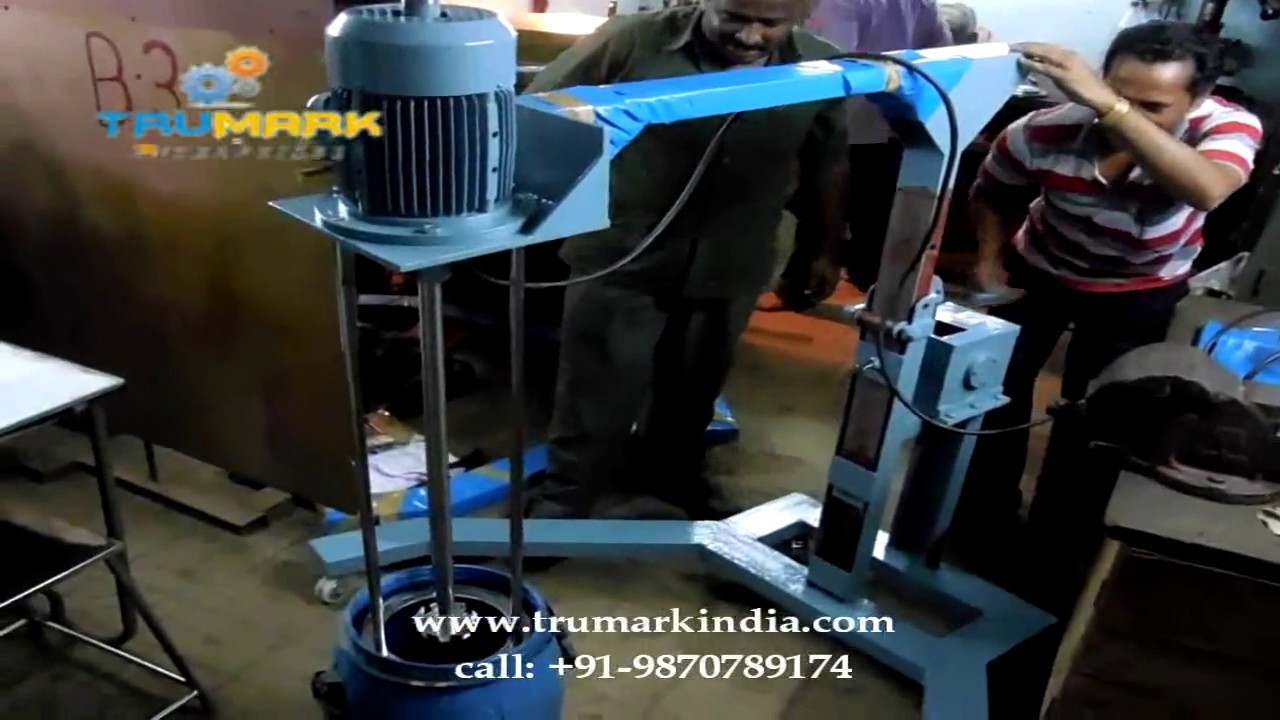 sanitizer making machine homogenizer, drum mixer, blender, emulsifier, stirrer , chemical dispersor