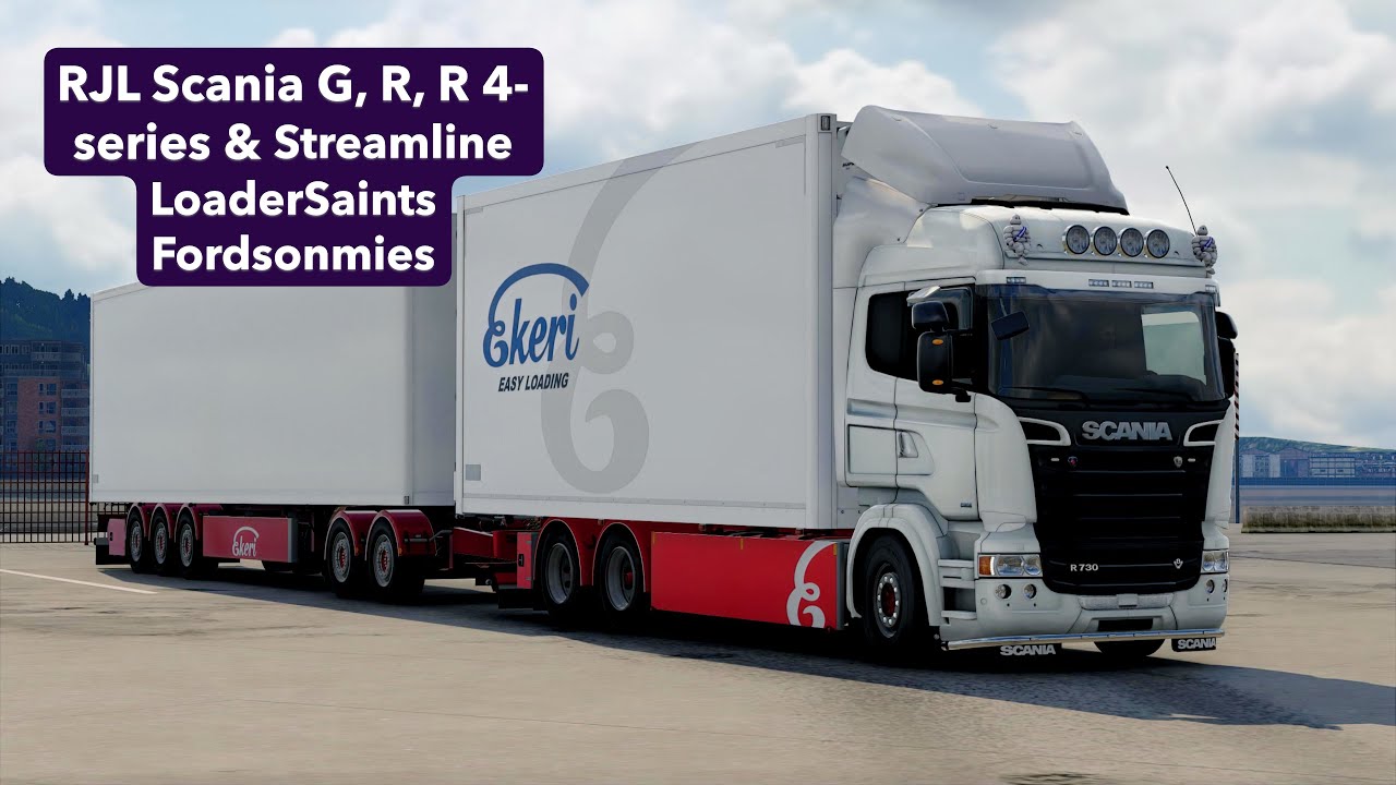 ETS2 1.57 has arrived, and the iconic RJL Scania pack is performing better than ever!