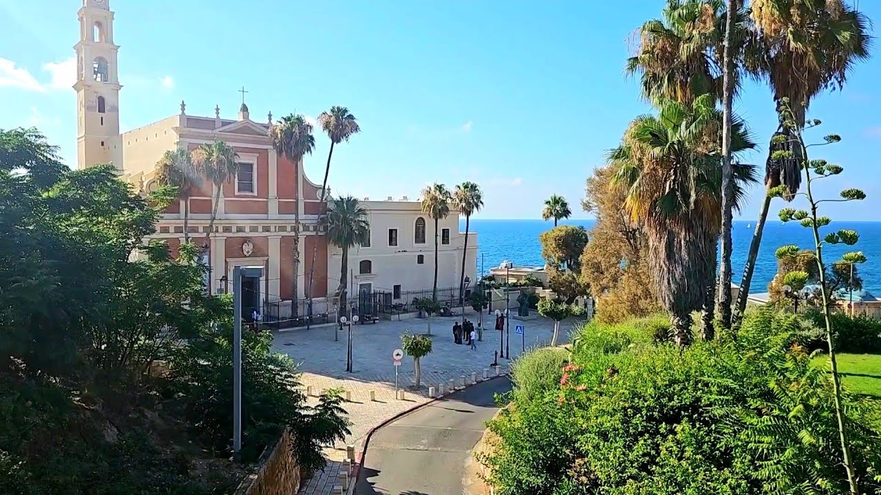 Walking in Jaffa, Israel 🇮🇱 | 50-Min Relaxing Walk in the Old City | No Talking