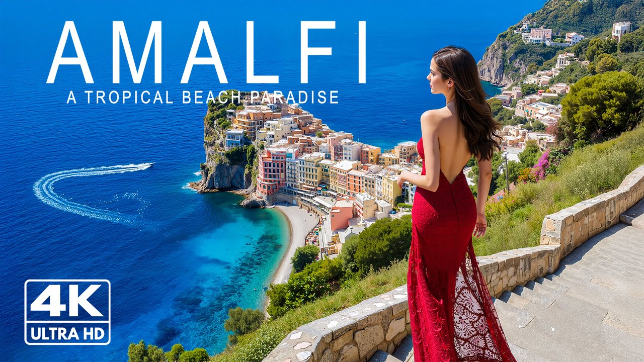 Amalfi Coast 4K – Discover Italy’s Stunning Coastline With Deep House Summer Mix 2025