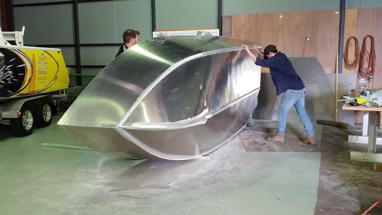 contoh cara membuat perahu aluminium bikin sendiri