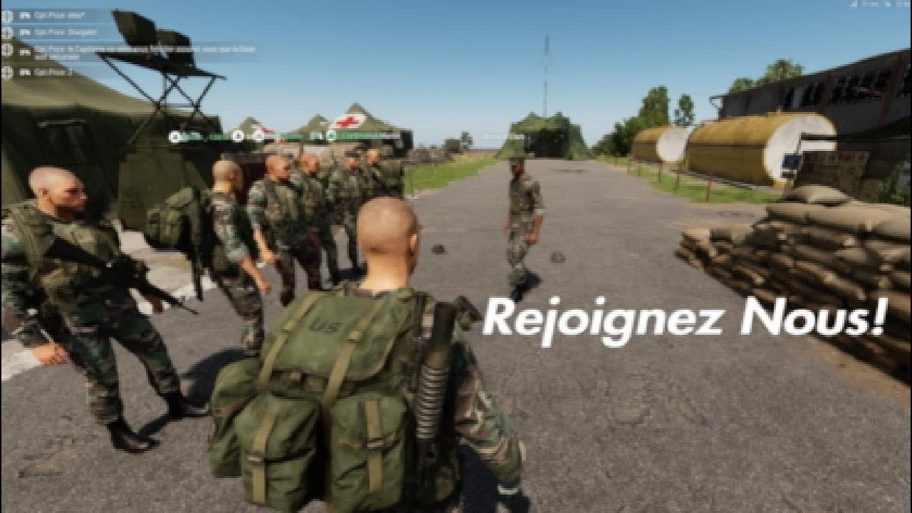 Première Grosse Op sur mon Serveur Milsim Arma reforger ps5