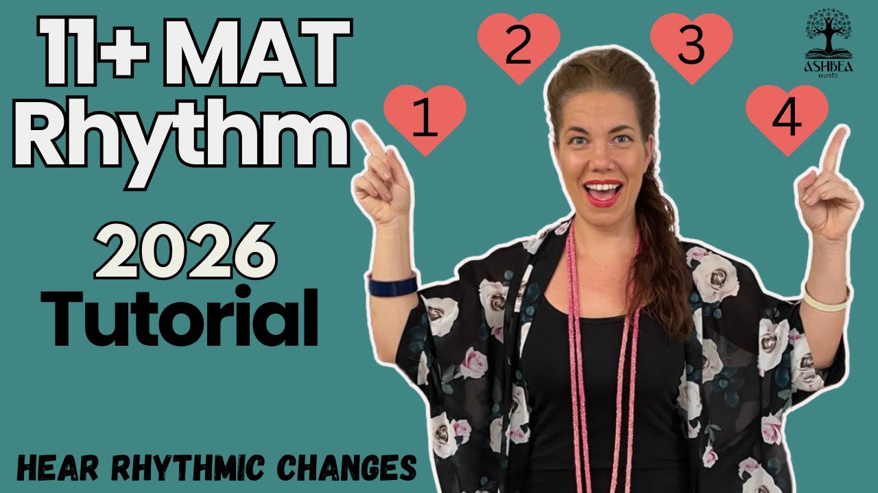 RHYTHM Tutorial & Tips 2026 | 11+ Music Aptitude Test Stage 1 | Recognise Changes in Rhythm