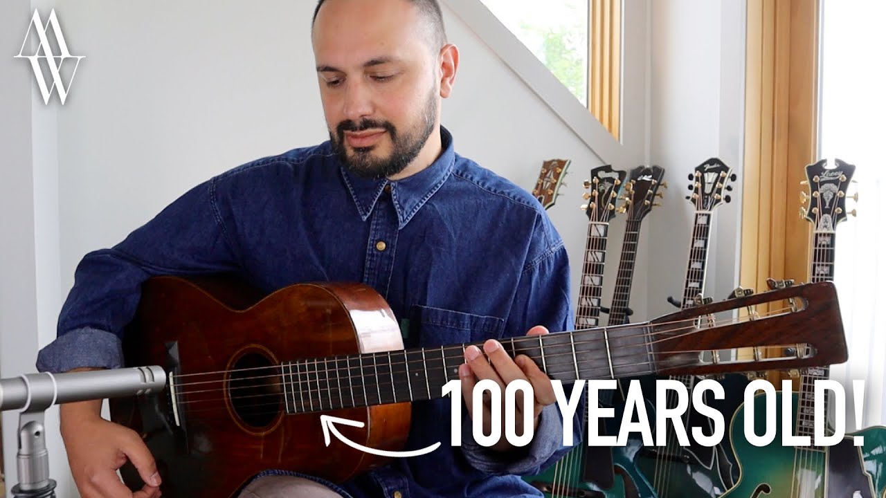 MARTIN O-18 K Acoustic Guitar from 1921 - Michael Watts - Birdseye