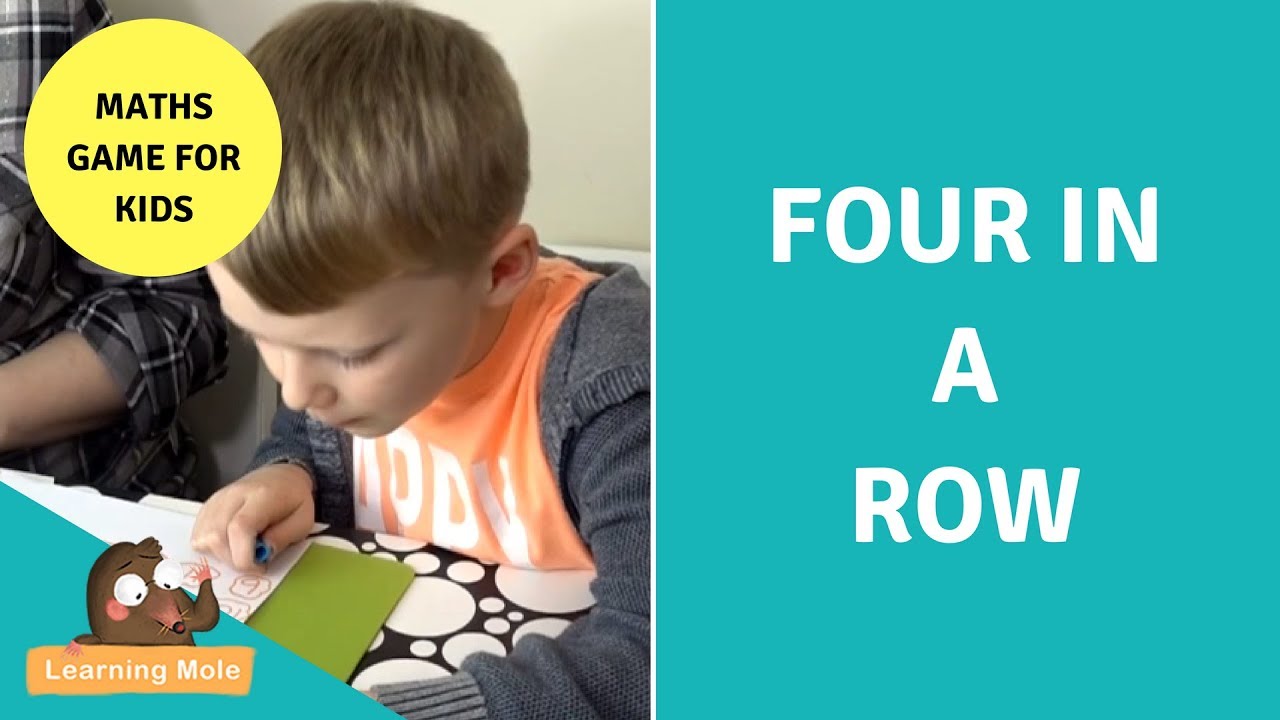 Addition Math Games for Kids | Four in a Row/Connect 4 | Games for Kids to Learn Addition