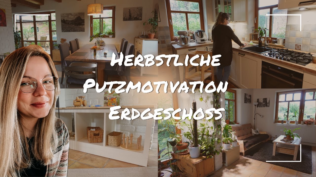 Putz- und Aufr&auml;ummotivation | Putz mit mir | 100qm Erdgeschoss