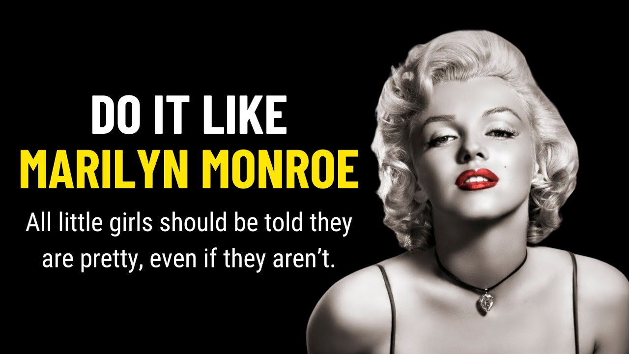 Marilyn Monroe Effect: Self Concept Affirmations | You want to try this | Listen for 21 Days