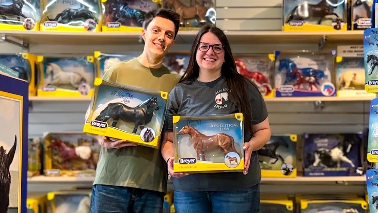 My Fianc&eacute; and I Went to EVERY Breyer Horse Store (HUGE HAUL)