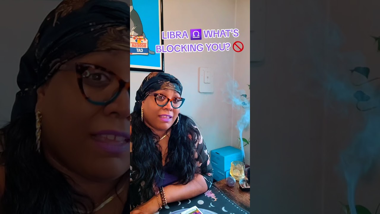 LIBRA ♎️ WHAT'S BLOCKING YOU? 🚫 TAKE WHAT RESONATES #libra #tarot 