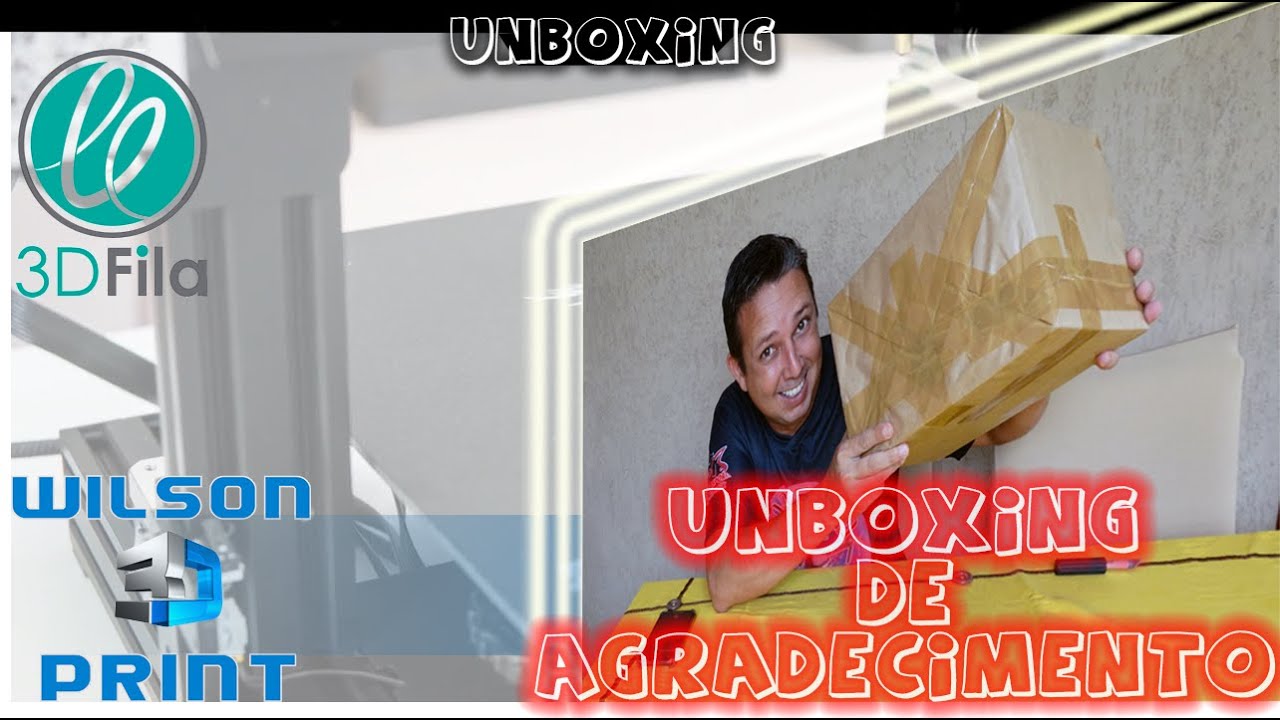 UNBOXING DE AGRADECIMENTO  
