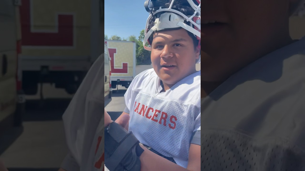 Orange Lutheran High School Football first  day of fall camp with  Torta Power 