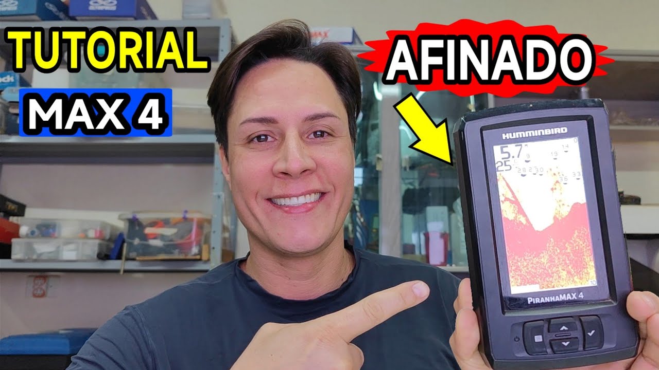Como configura&ccedil;&atilde;o sonar piranha Max 4