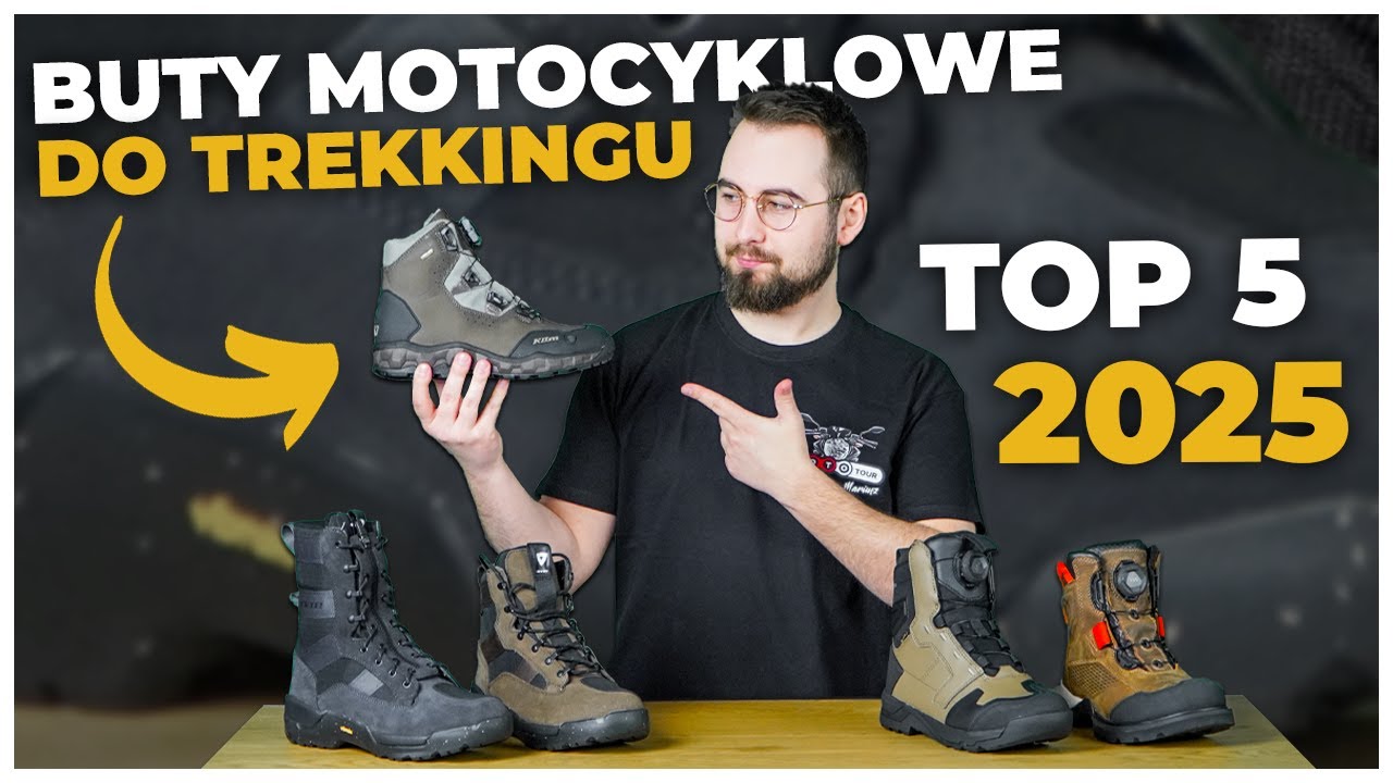 Motocyklowe buty do turystyki i trekkingu| TOP 5 2025